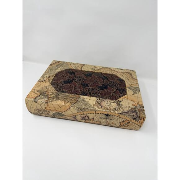 Faux Book Keepsake Storage Box Felt Lined 13”x 9”x 3” LARGE G2 - Picture 1 of 8